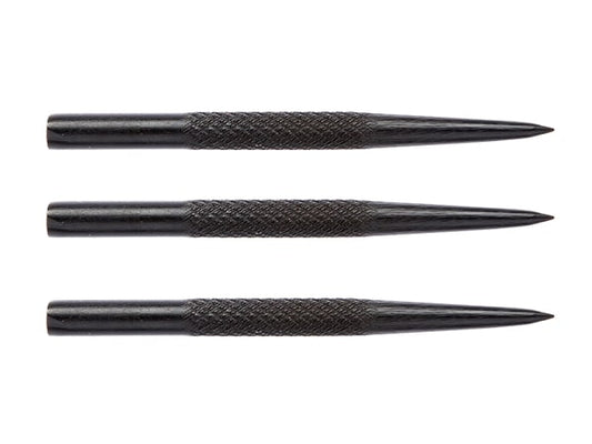 Winmau Knurled Black Dart Points