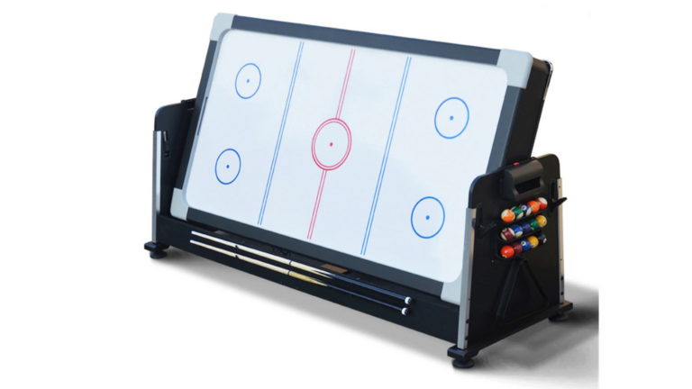 Knight Shot 4-in-1 Rotating Game Table | 7ft Multi-Game Set