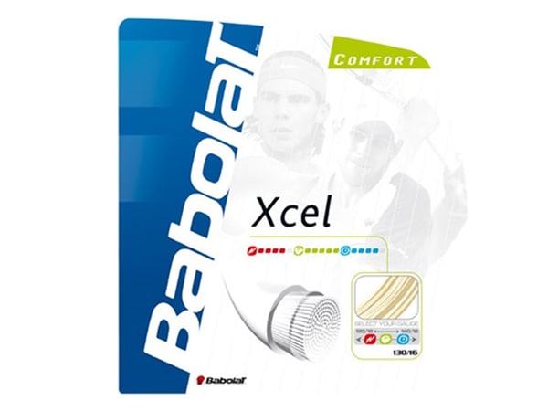 Babolat Xcel Tennis String – 12 m / 1.35 mm (Natural) | Knight Shot KSA