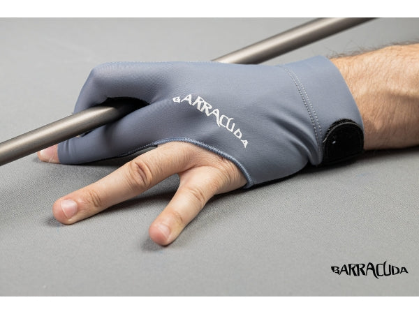 Barracuda Billiard Glove | Left Hand | Grey