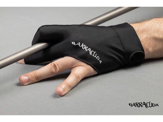Barracuda Billiard Glove | Right Hand | Black