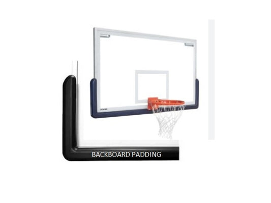 Basketball Backboard Bottom Safety Padding | Impact Protection for Hoops