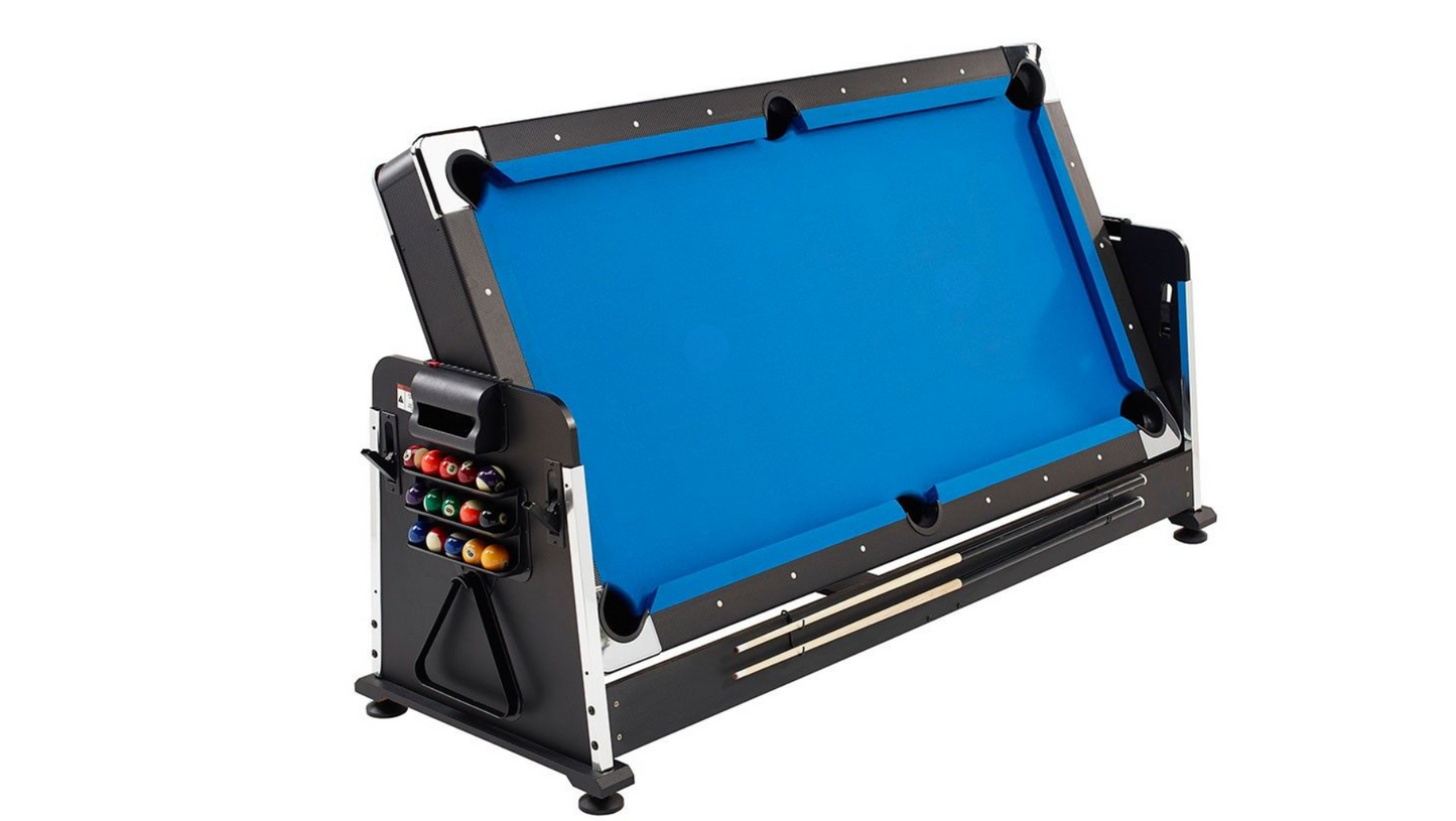 Knight Shot 4-in-1 Rotating Game Table | 7ft Multi-Game Set