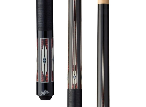 Dufferin D-405 Pool Cue Emberwood with Linen Wrap