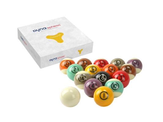 Dynaspheres Pool Ball Set Tungsten 572 57.2mm (16 Balls)