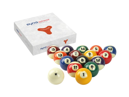 Dynaspheres Vanadium Pool Ball Set – 57.2mm (16 Balls) | UAE