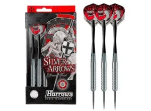 Harrows Silver Arrows Eric’s Steel Tip Darts – 22g