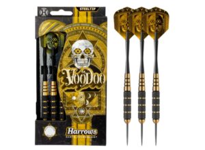 Harrows Voodoo Steel Tip Darts - 23g