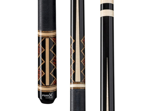 Pure X HXTE19 Pool Cue with Black Linen Wrap