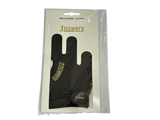JFlowers Billiard Gloves Black Left Hand