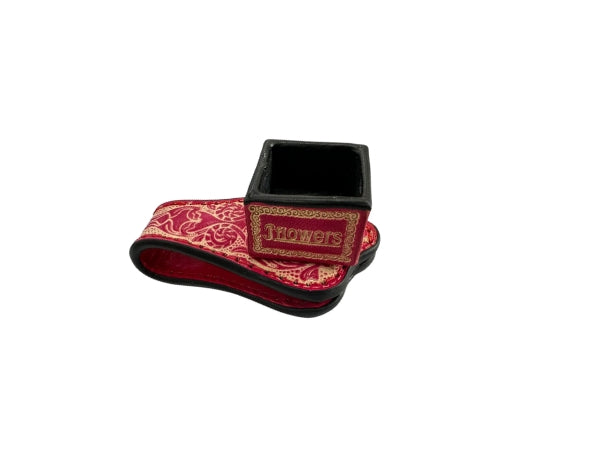 JFlowers Billiard Chalk Case Magnetic - Dark Red