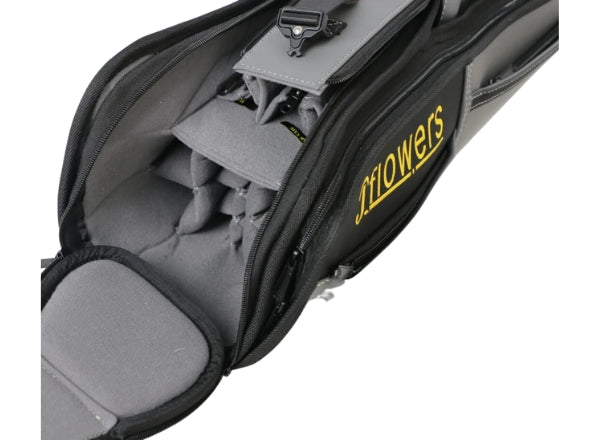 JFlowers Tactical Billiard Pool Cue Case Bag 6×8 Grey Color