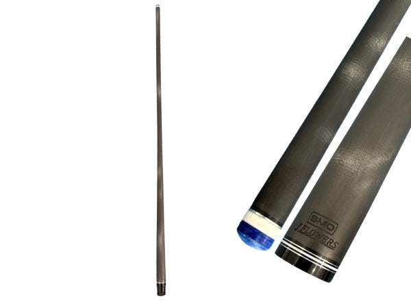 JFlowers SMO Carbon Shaft – 12.5mm Wavy Joint | Lightweight Carbon Cue Shaft