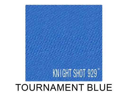 Knight Shot 929 Billiard Cloth Tournament Blue
