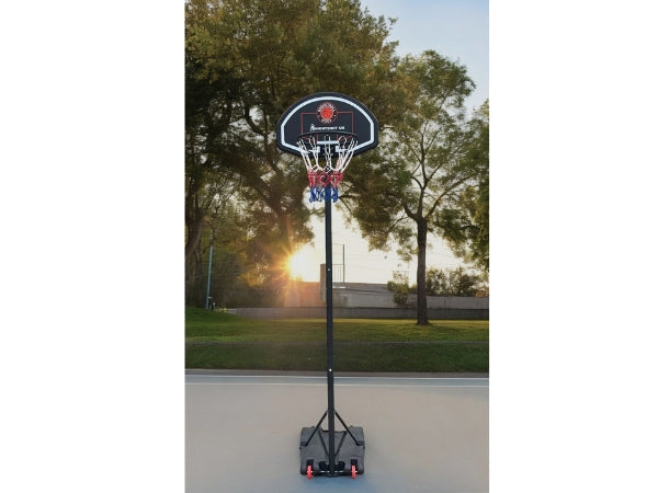 Knight Shot Movable Outdoor Basketball Post 102 | Adjustable Height 1.65–2.05m
