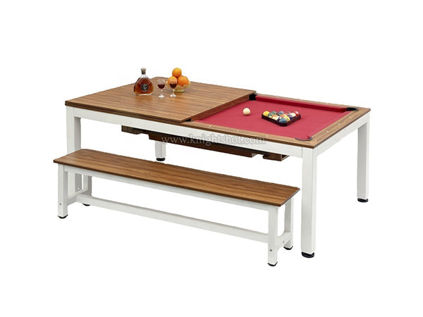 Knight Shot Dinnete Home Use Dining Pool Table 7ft