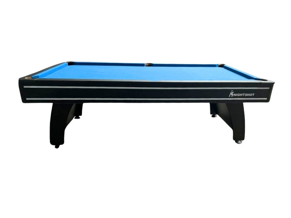 Knight Shot Home I Pool Table – 8ft | Black Finish | Ball Return System