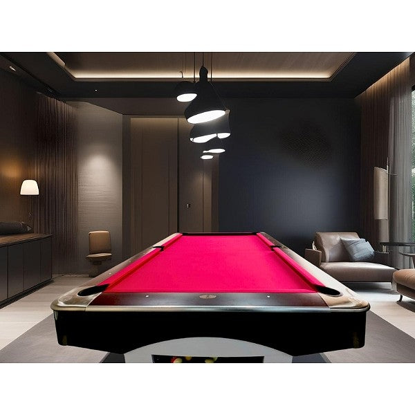 Knight Shot Spyder – 9ft Commercial Pool Table – Ball Return System