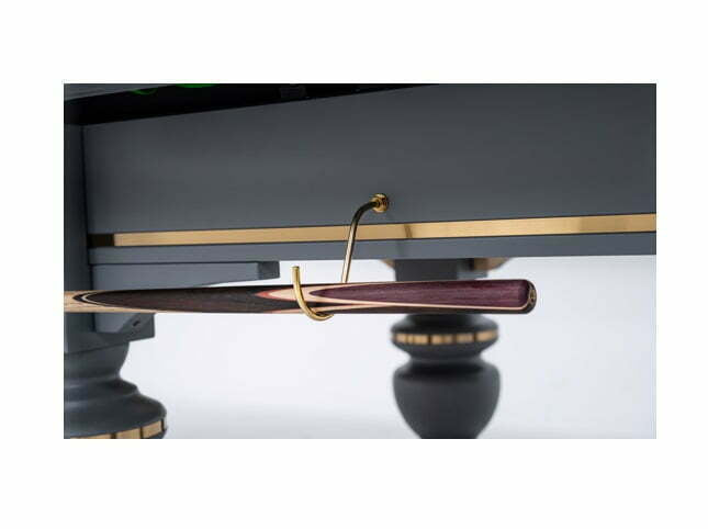 Rasson Strong II Tournament Snooker Table 12ft. (Black / Grey Finish)