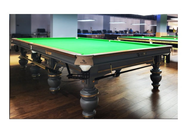 Rasson Strong II Tournament Snooker Table 12ft. (Black / Grey Finish)
