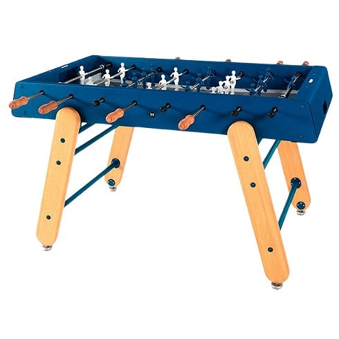 Rs Barcelona Rs4 Home Foosball Table Indoor Steel Structure W/ Iroko Wood