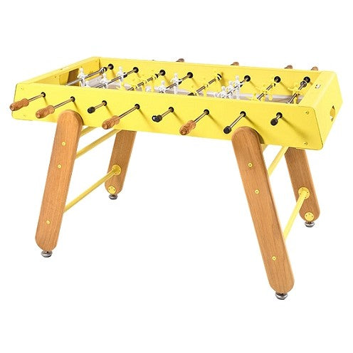 Rs Barcelona Rs4 Home Foosball Table Indoor Steel Structure W/ Iroko Wood