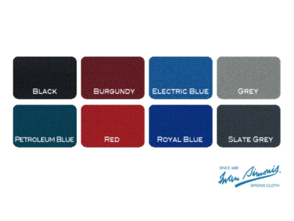 Iwan Simonis 760/195 Special Colors Billiard Table Cloth | 8ft Set