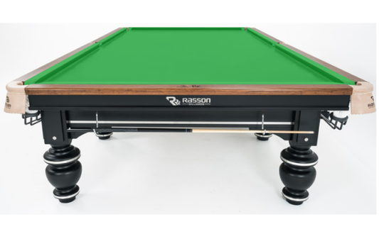 Rasson Strong II Tournament Snooker Table 12ft. (Black / Grey Finish)