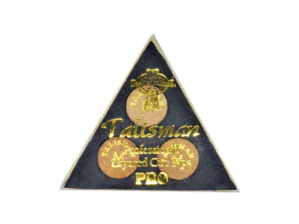Talisman Pro Pool Cue Tips Undomed 14mm | 3pcs Per Pack