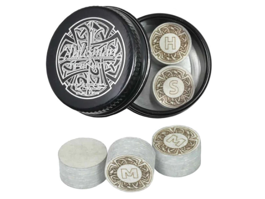 Talisman Trinity Pool Cue Tips Undomed 14mm | 3pcs Per Pack