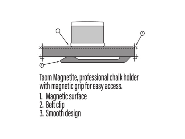 حامل طباشير تاوم ماجنيتيت مع كوب