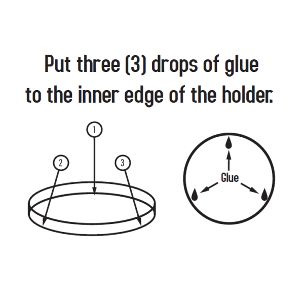 كوب حامل الطباشير من تاوم ماجنيتيت