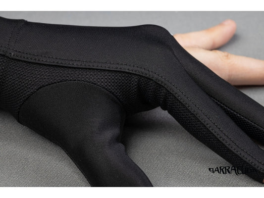 Barracuda Billiard Glove | Right Hand | Black