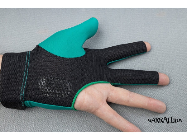 Barracuda Billiard Glove | Left Hand | Green