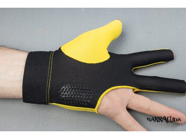 Barracuda Billiard Glove | Left Hand | Yellow
