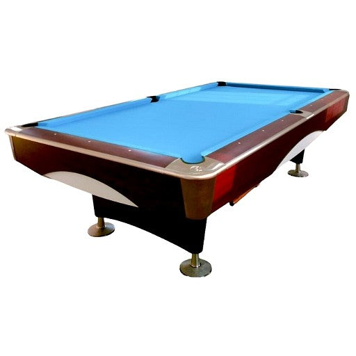 Knight Shot Spyder – 9ft Commercial Pool Table – Ball Return System
