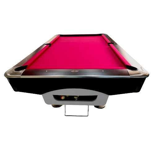 Knight Shot Spyder – 9ft Commercial Pool Table – Ball Return System