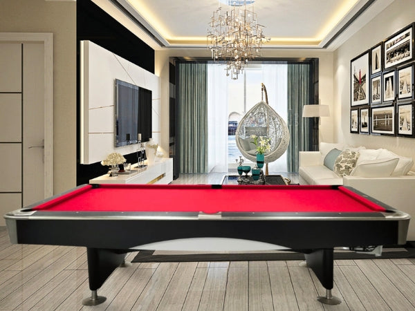 Knight Shot Spyder 8ft Pool Table – Ball Return System