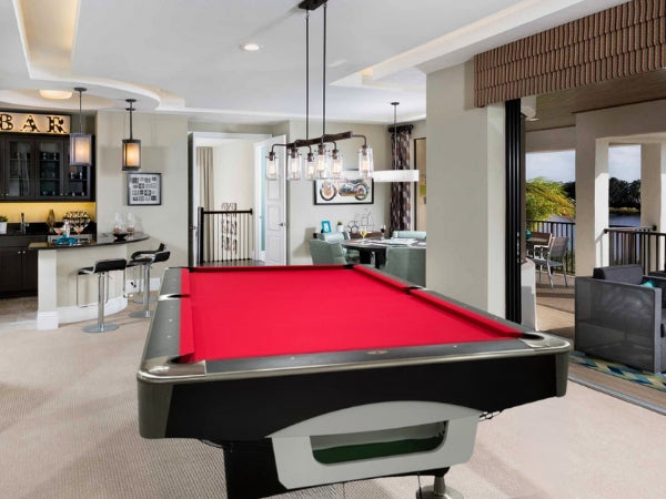 Knight Shot Spyder 8ft Pool Table – Ball Return System