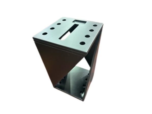 Knight Shot Square Cue Stand 8pcs Cue + Triangle & Chalk Holder Matte Black