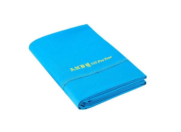 Andy 988 Pro Tour Tournament Billiard Cloth – Tournament Blue 9 ft Set