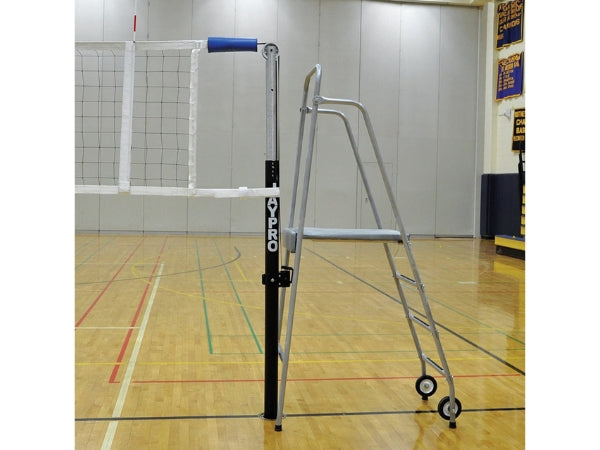 Volleyball Umpire Stand – Aluminum Frame with Safety Steps | Knight Shot KSA