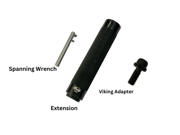 مجموعة تمديد فايكينج كيو 6 بوصة مع محول ومفتاح ربط