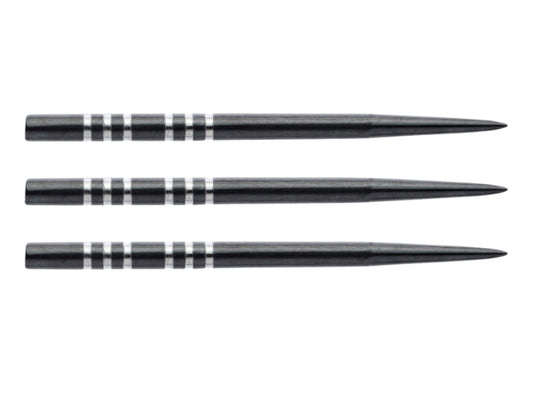 Winmau Re-Grooved Points | 32mm In Length