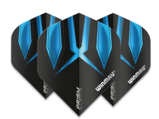 Winmau Prism Alpha Black & Blue Flights