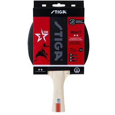 Stiga React Table Tennis Bat | 2-Star