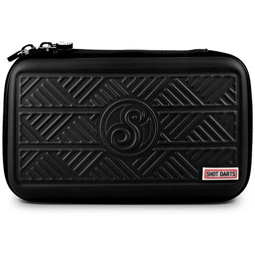 Shot Tactical Darts Case - 2 Set Dart Wallet - Black