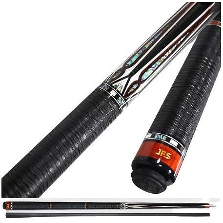J Flowers Billiard Cue JF20-21F Model In Leather Wrap w/ Carbon Shaft
