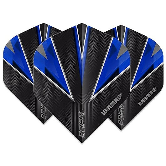 Winmau Prism Alpha Black & Blue Dart Flights