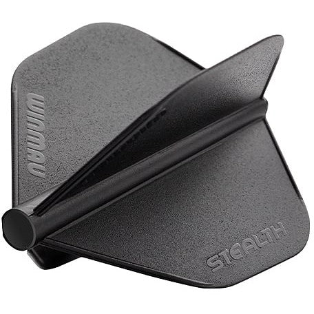 Winmau Stealth Black Fiber Reinforced Polymer Dart Flights